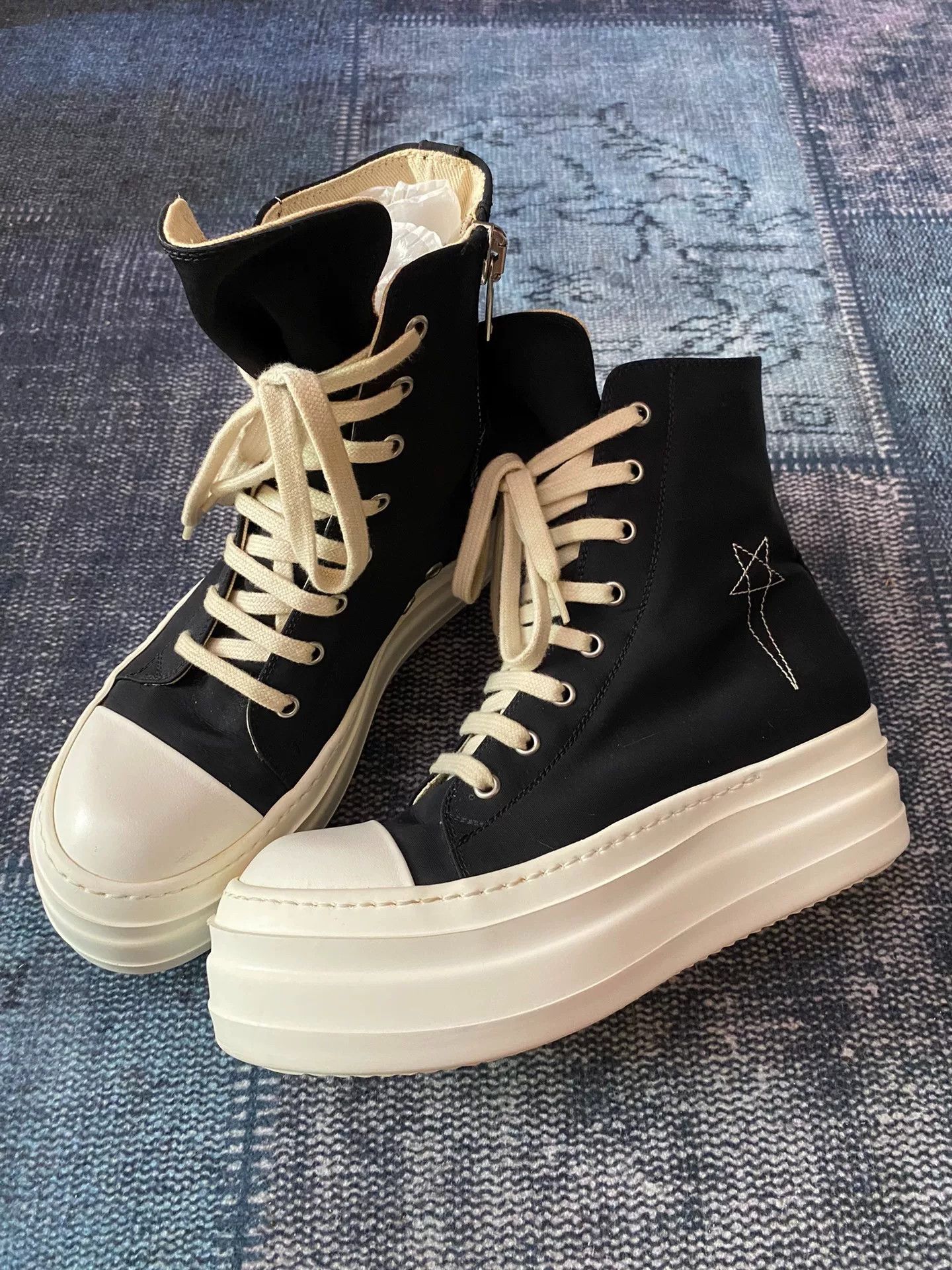 Rick Owens Rick Owens Hitop Sneakers 38 Women Size US 7.5 / IT 37.5 - 1 Thumbnail
