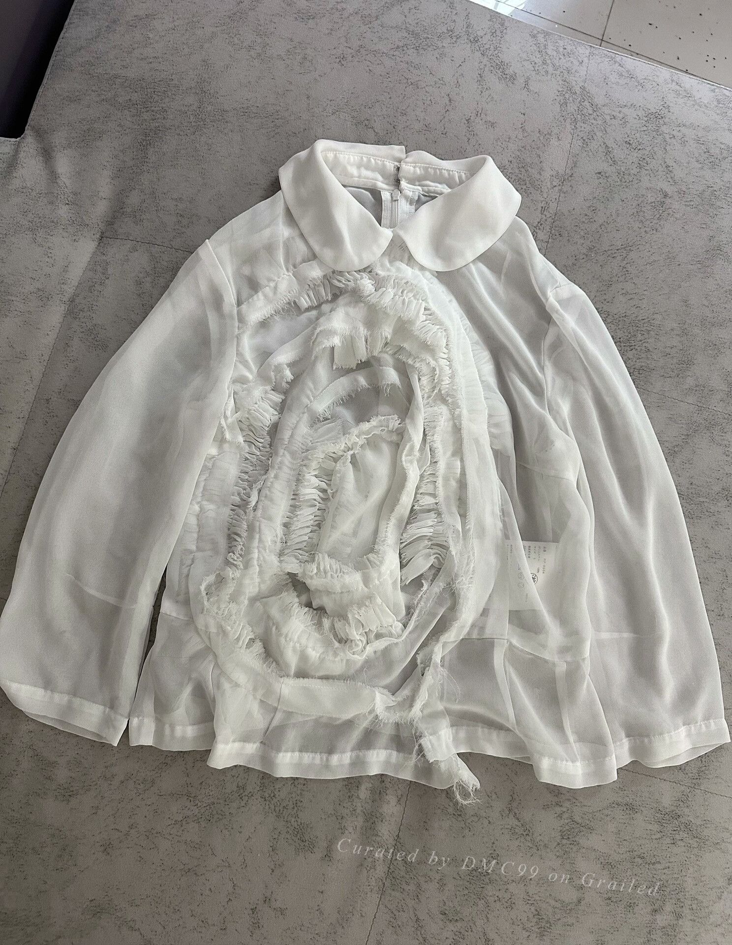 Rei Kawakubo Comme des Garçons Rose Blouse Size S / US 4 / IT 40 - 1 Thumbnail