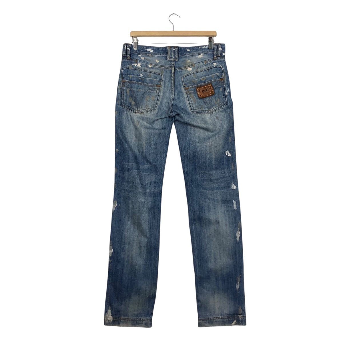 Dolce & Gabbana 📌Vintage Distressed Denim Jeans D&G Made in Italy Size US 34 / EU 50 - 9 Thumbnail