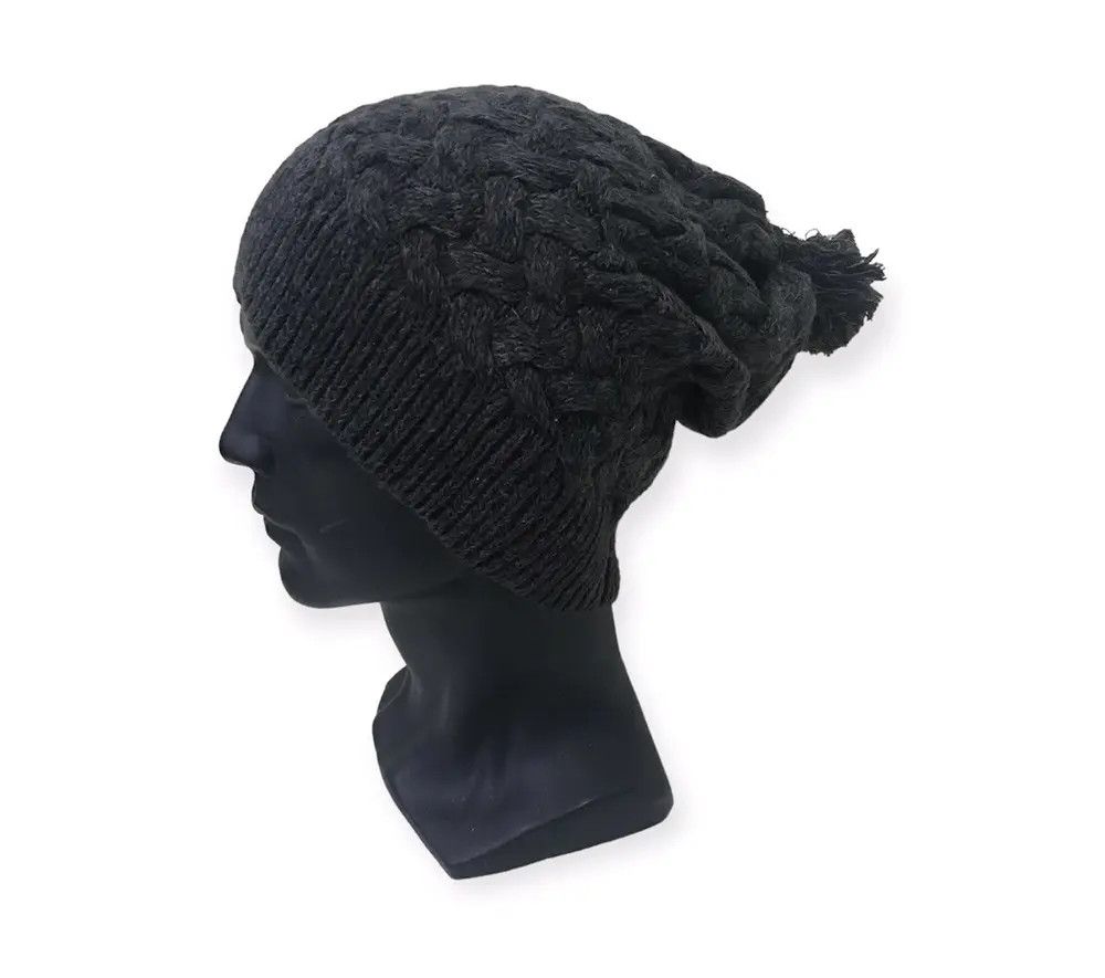MOUSSY × Vintage Azul By Moussy Knit Beanie Hat Size ONE SIZE - 1 Thumbnail