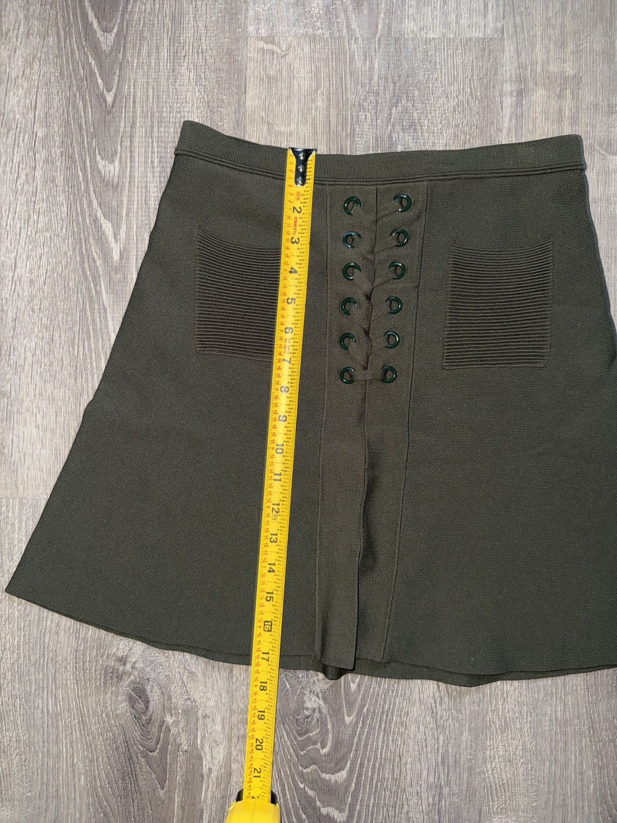 Sandro Sandro Joelle Knitted Lace Front Skirt Size 26" / US 2 / IT 38 - 6 Thumbnail