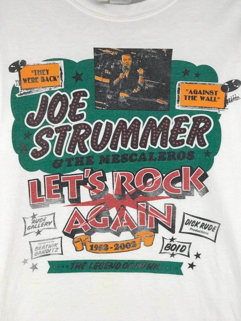 Band Tees × Vintage vintage the clash vocalist joe strummer punk Size US M / EU 48-50 / 2 - 3 Thumbnail