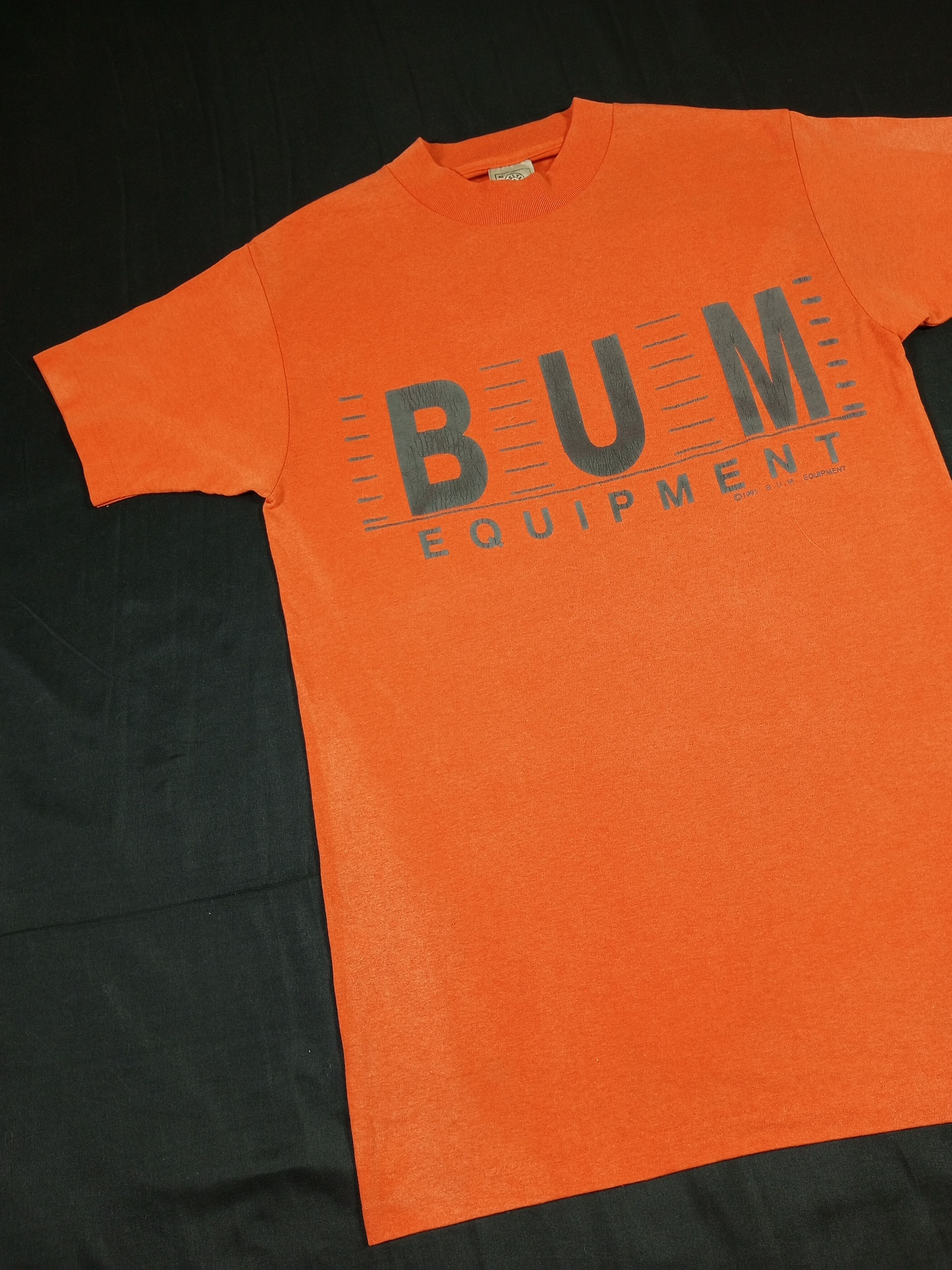 Vintage Vintage 90s Sun Faded BUM Equipment Single Stitch T-shirt Size US M / EU 48-50 / 2 - 3 Thumbnail