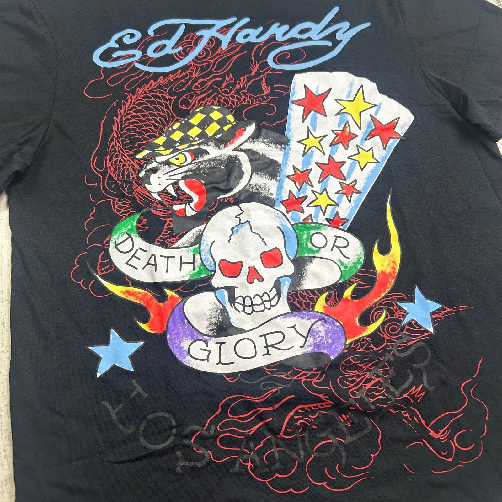 Ed Hardy Ed Hardy ‘Death or Glory’ T-Shirt Size US M / EU 48-50 / 2 - 2 Thumbnail