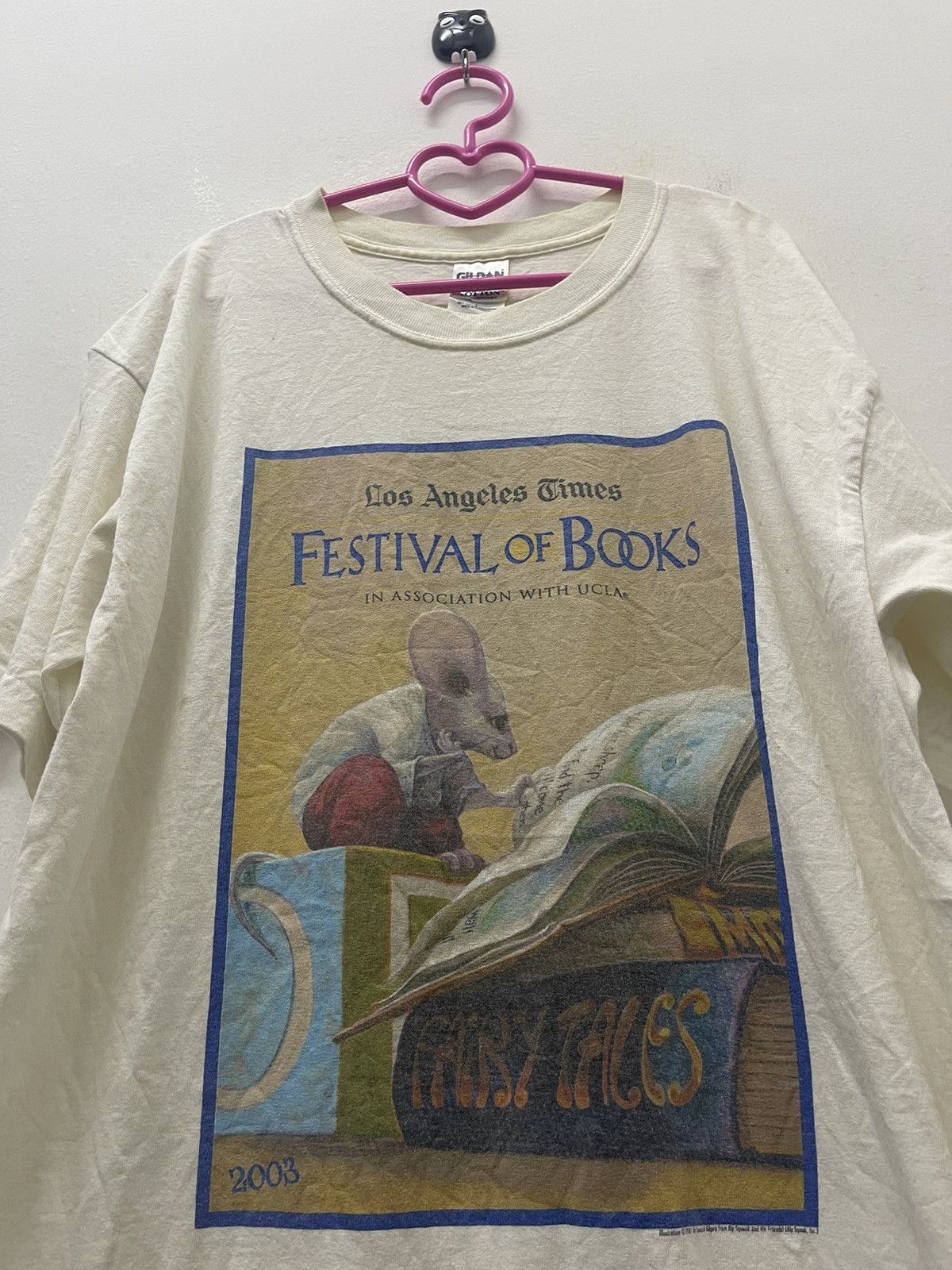 Vintage Rare Vintage LA TIMES Festival of Books UCLA 2001 Rip Squeak Size US L / EU 52-54 / 3 - 2 Thumbnail