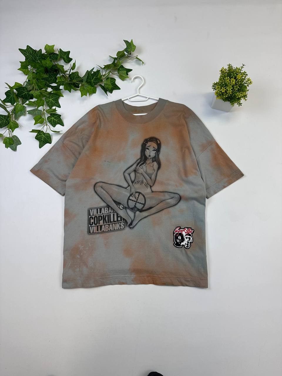 Other Vintage Cop Killer Art Big Print Anime Tee Size US XL / EU 56 / 4 - 1 Thumbnail