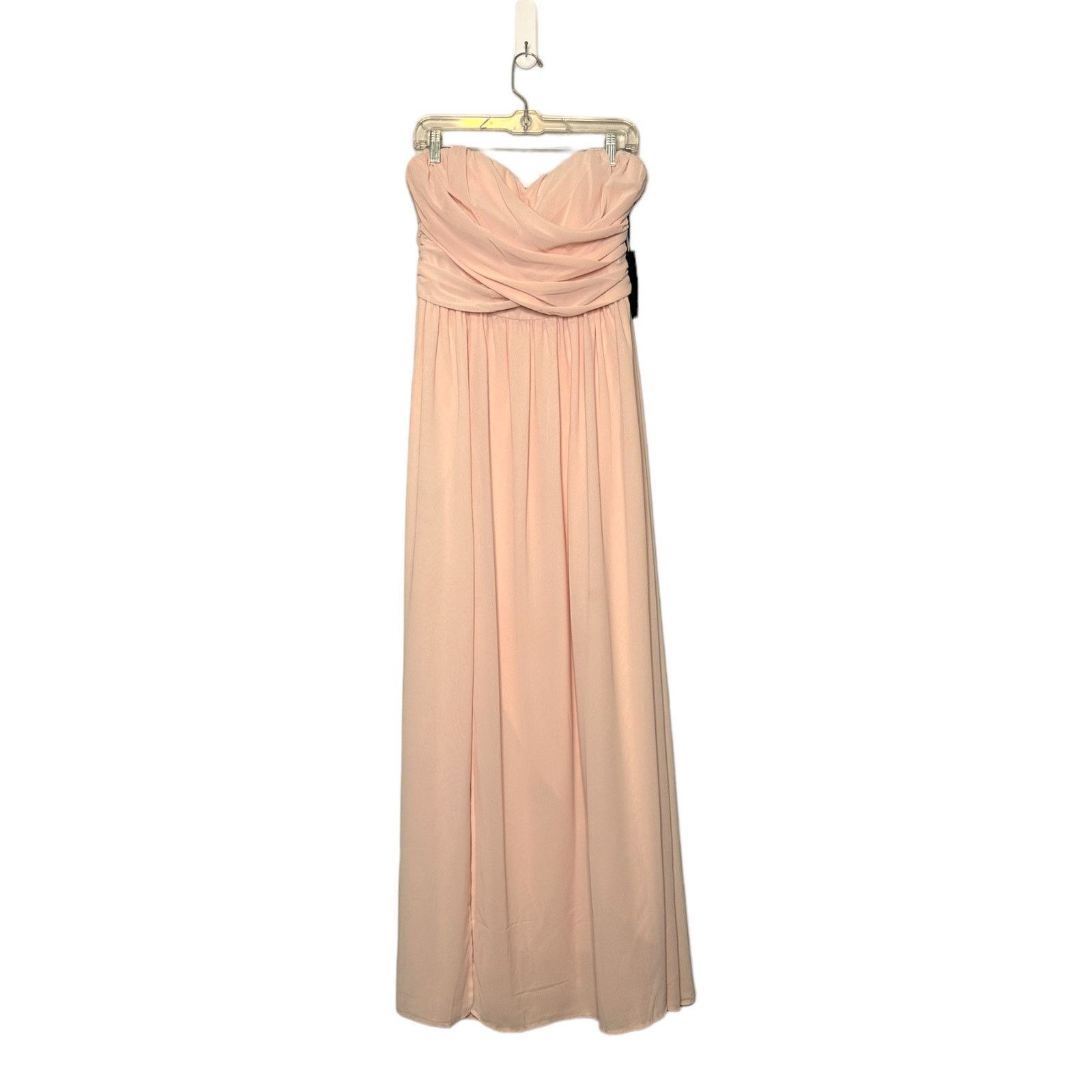 Lululemon Lulu's Moonlight Serenade Pink Strapless Maxi Dress size XL Size XL / US 12-14 / IT 48-50 - 1 Thumbnail