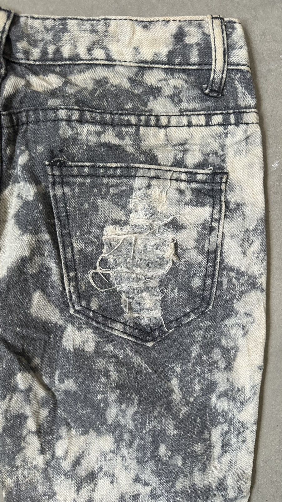 Japanese Brand ACID WASH DENIM PANT Size US 30 / EU 46 - 12 Thumbnail
