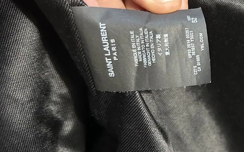 Saint Laurent Paris FW14 Studded L17 Leather Jacket Size US L / EU 52-54 / 3 - 3 Thumbnail