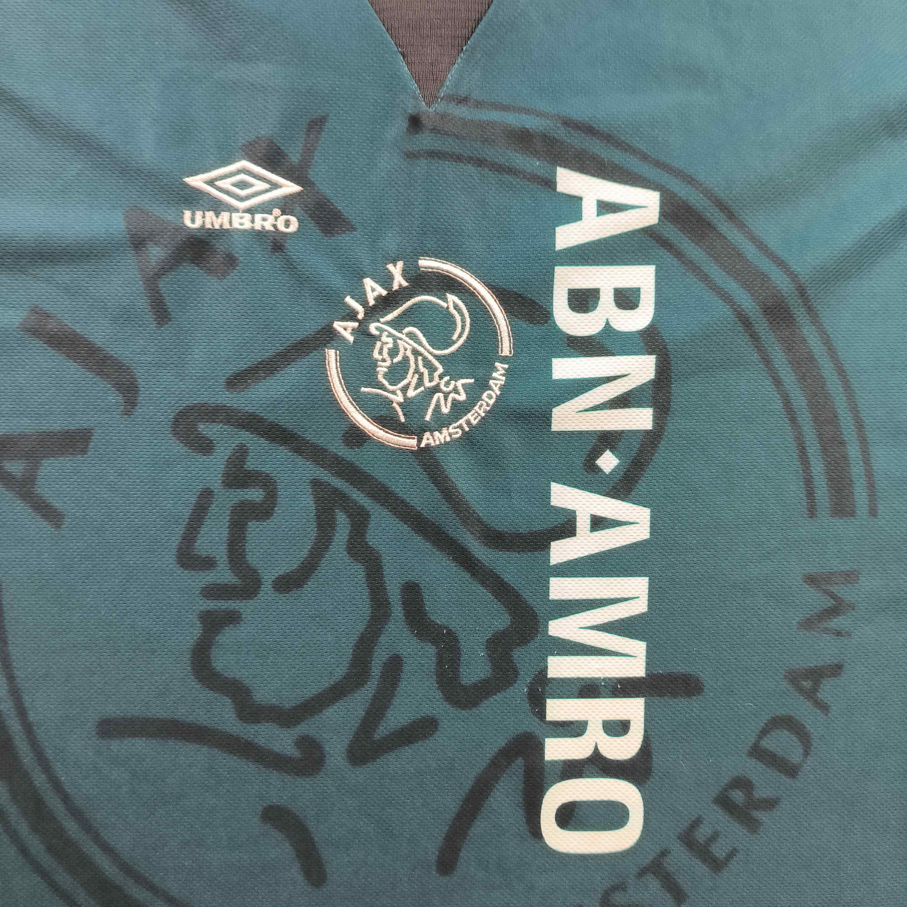 Umbro Ajax Amsterdam 1995-96 Umbro away football jersey size XL Size US XL / EU 56 / 4 - 3 Thumbnail
