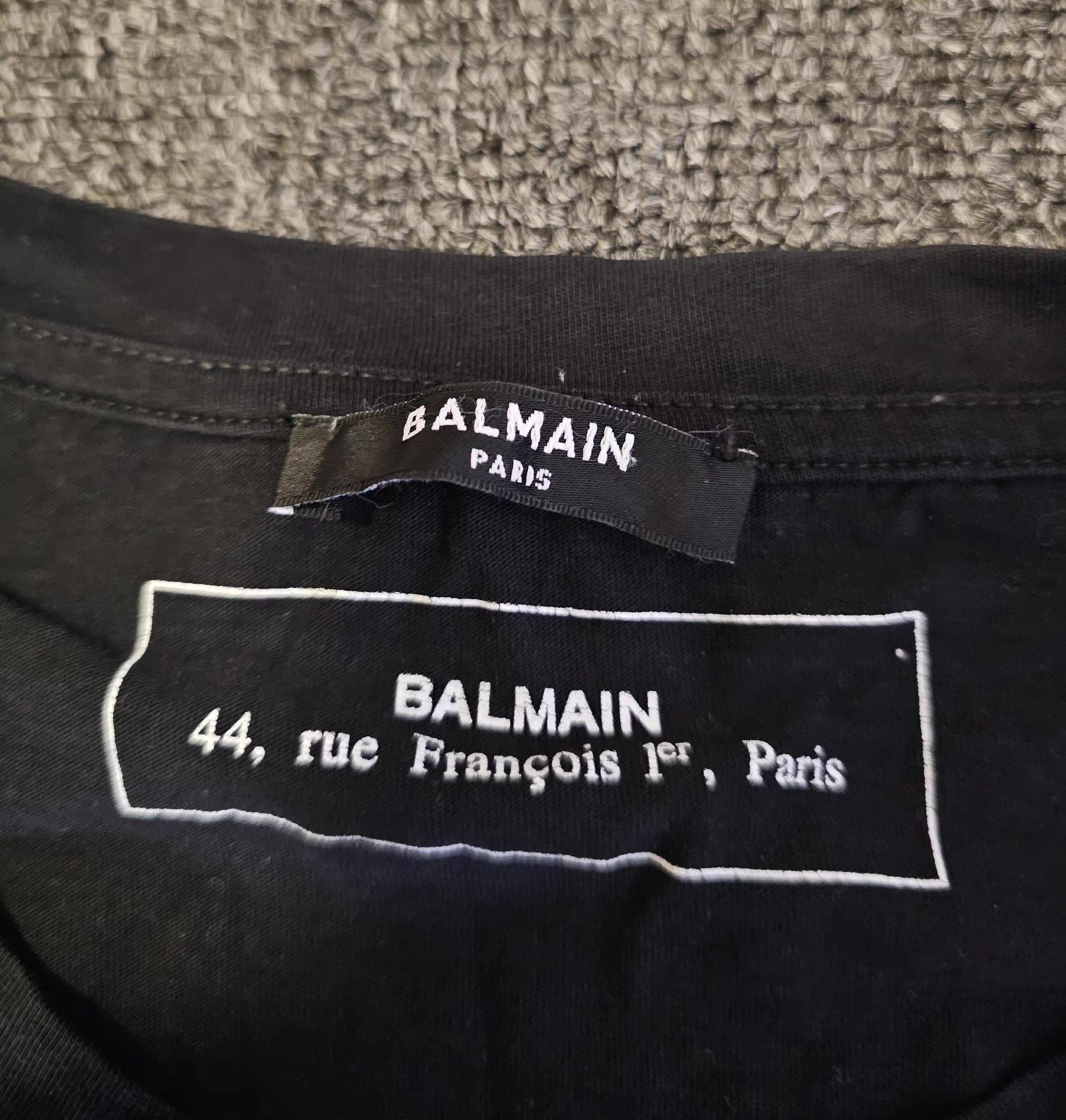 Balenciaga Balmain Men's Short Sleeve T-Shirt Size US XXL / EU 58 / 5 - 3 Thumbnail