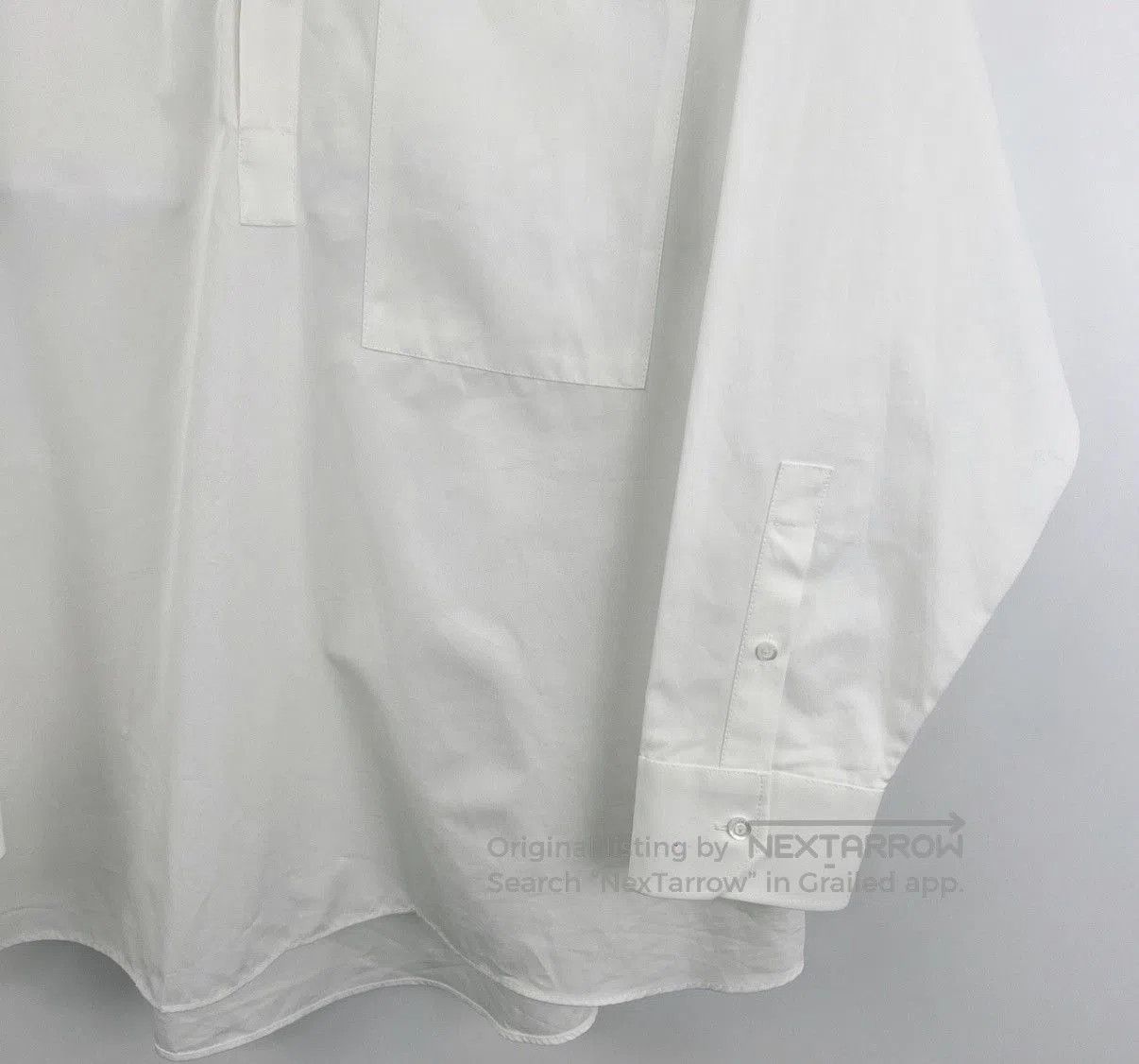 Gucci White Long Sleeve Button-Up Shirt. Size US M / EU 48-50 / 2 - 5 Thumbnail