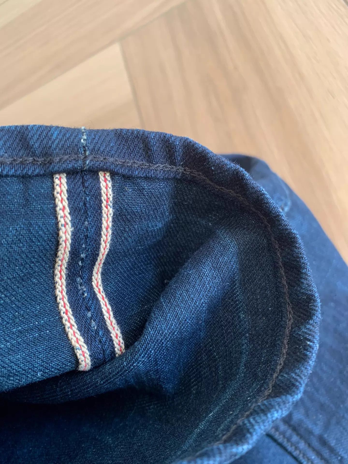 RRL Ralph Lauren RRL Vintage Indigo Slim Narrow Selvedge USA Jeans Size US 34 / EU 50 - 7 Thumbnail
