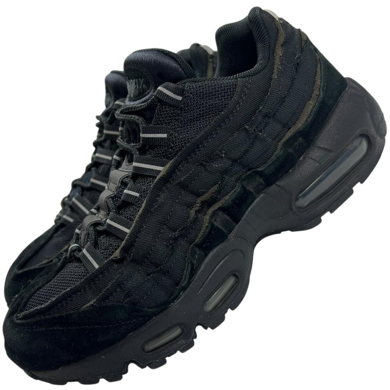 Comme des Garcons × Nike Nike x CDG Air Max 95 Black - Size UK 5.5 / US 6 / EU 38.5 Size US 6 / EU 39 - 2 Thumbnail