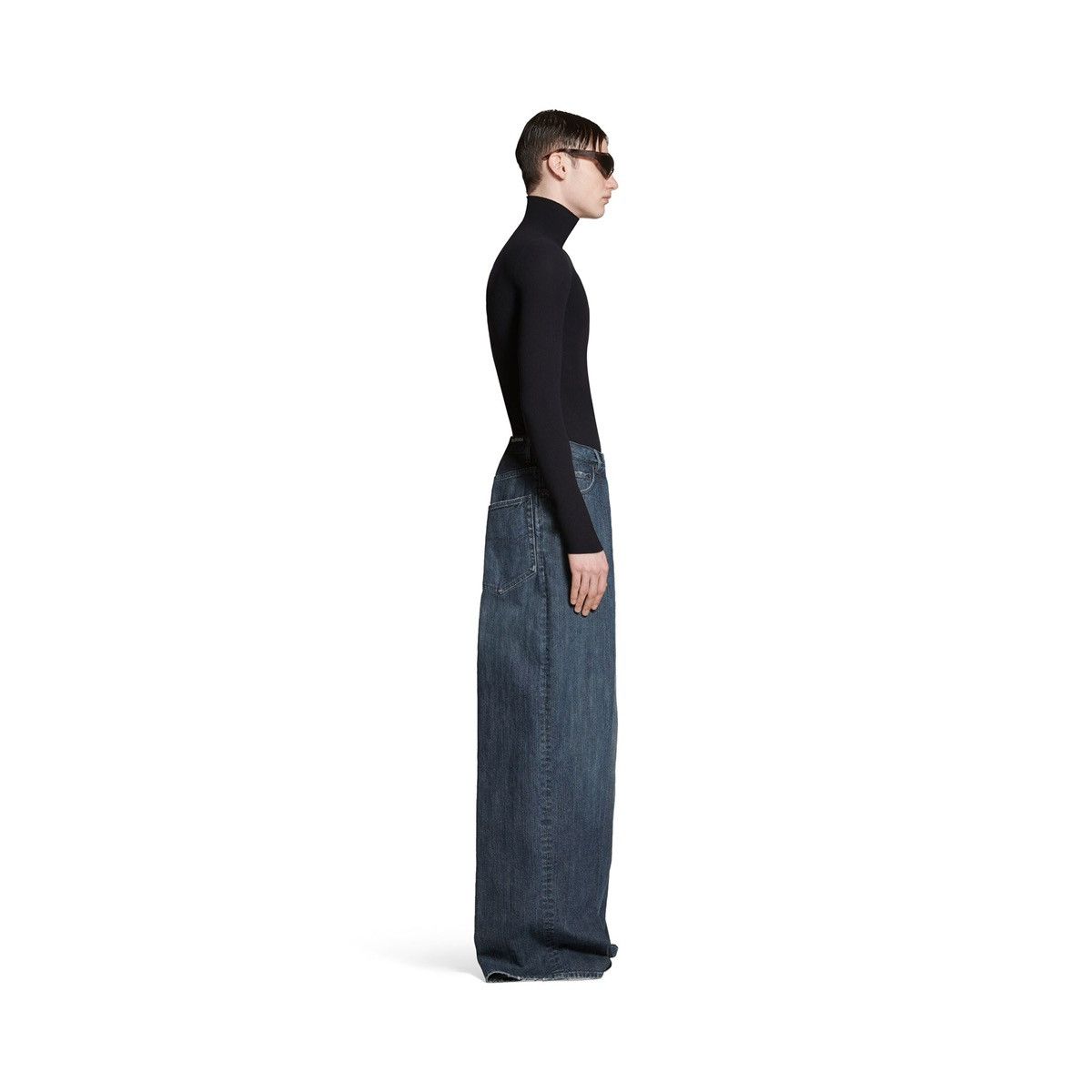 Balenciaga 🔥$2.8K VALUE🔥Balenciaga Double Side Oversized Pants Jeans Size US 32 / EU 48 - 3 Thumbnail