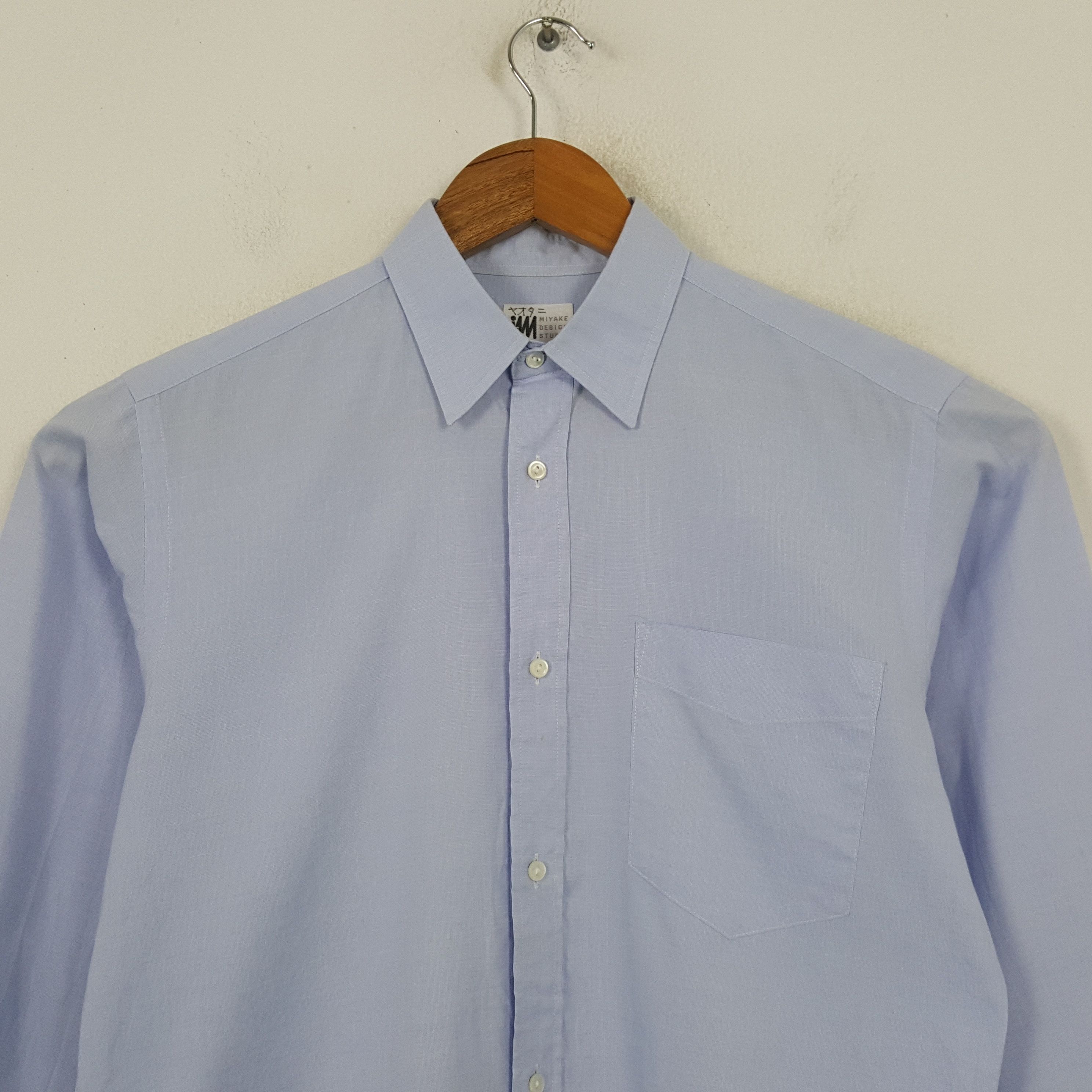 Issey Miyake Vintage Issey Miyake Japanese Fashion Brand Shirt RR8 Size US M / EU 48-50 / 2 - 2 Thumbnail