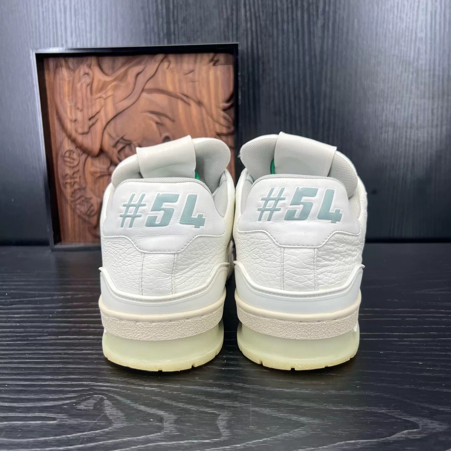 Louis Vuitton LV Trainer White Cement 4/38 Near New With Box Size US 7.5 / IT 37.5 - 6 Thumbnail