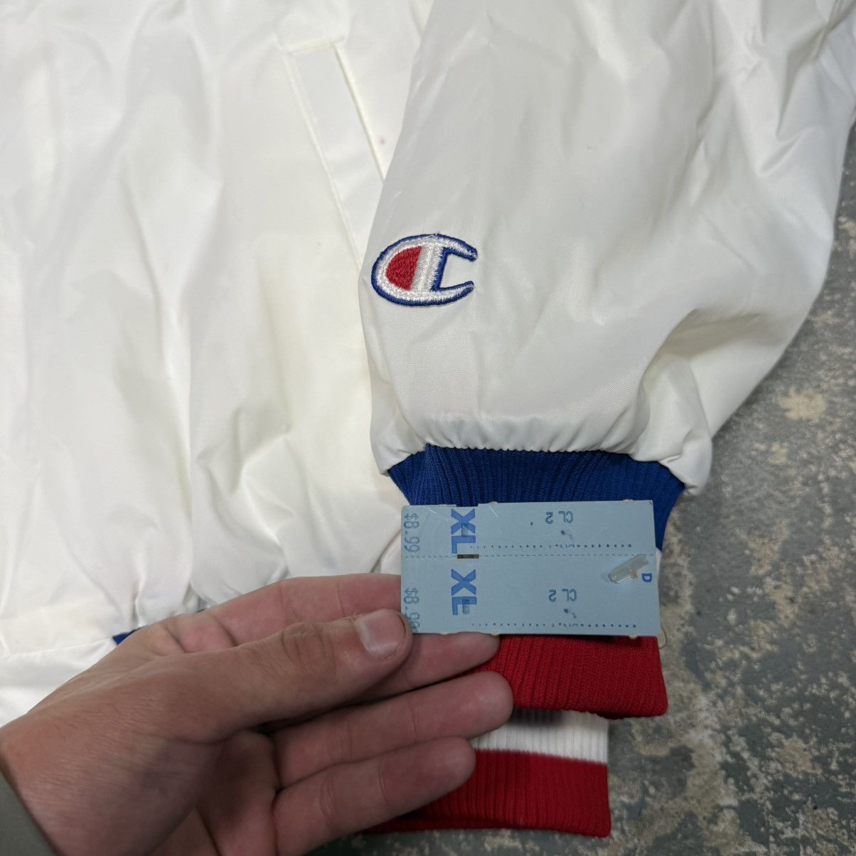 Champion Vintage Champion USA Wrestling Varsity Jacket USA White NWT Size US L / EU 52-54 / 3 - 8 Thumbnail