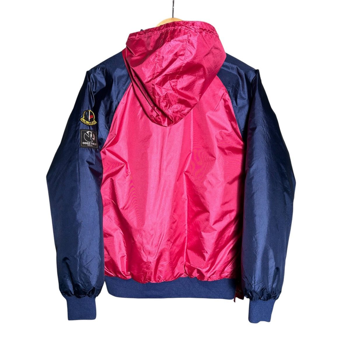 Moncler Moncler Ski Wear Down Puffer Half Zip Hoodie Bomber Jacket Size US M / EU 48-50 / 2 - 2 Thumbnail
