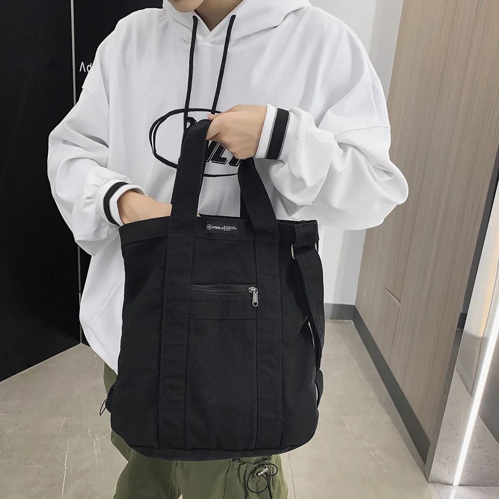 Japanese Brand × Vintage Vintage Canvas Messenger Bag Size ONE SIZE - 7 Thumbnail