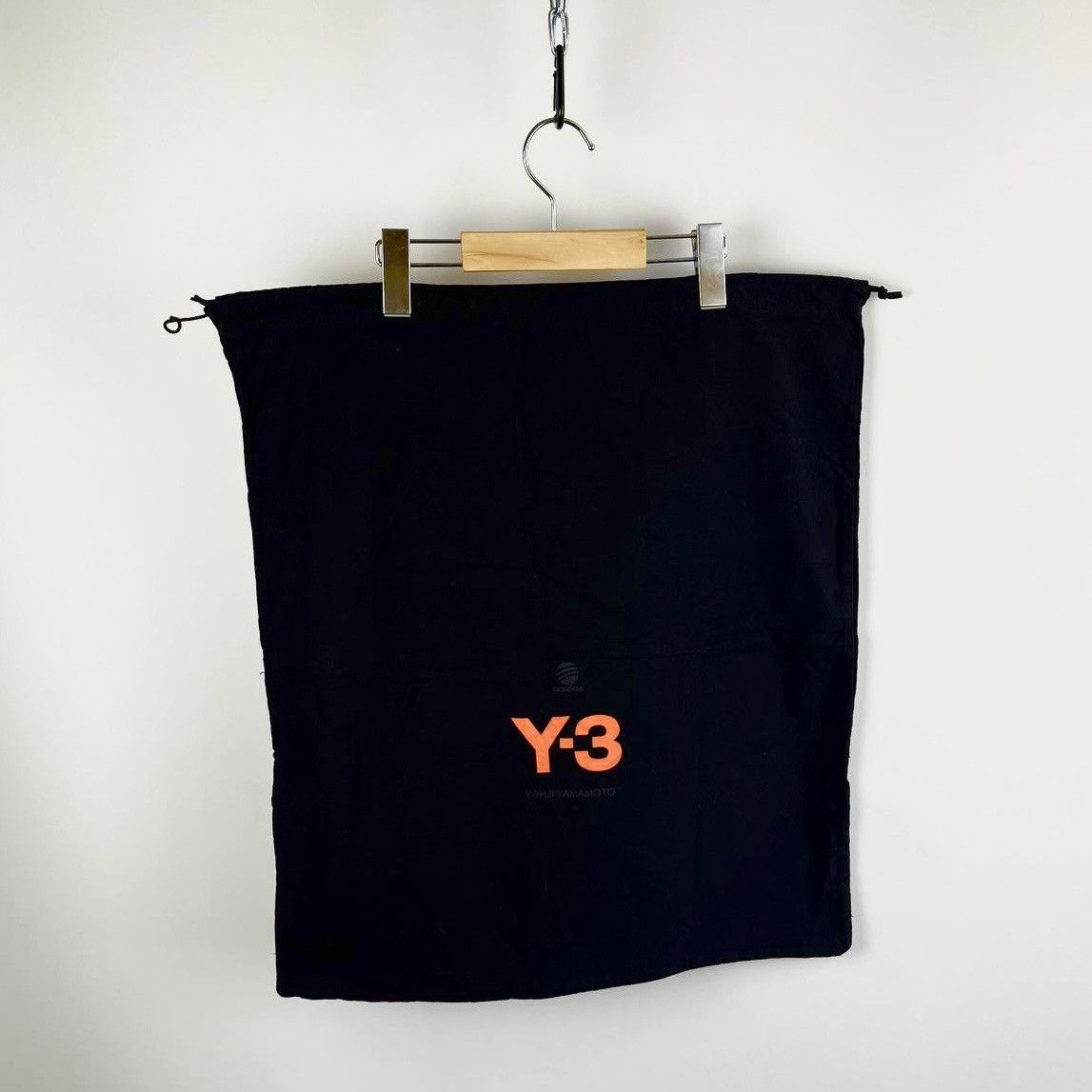Adidas Adidas Y-3 Dust Bag Drawstring Square Cotton/Polyester Black Size ONE SIZE - 2 Thumbnail