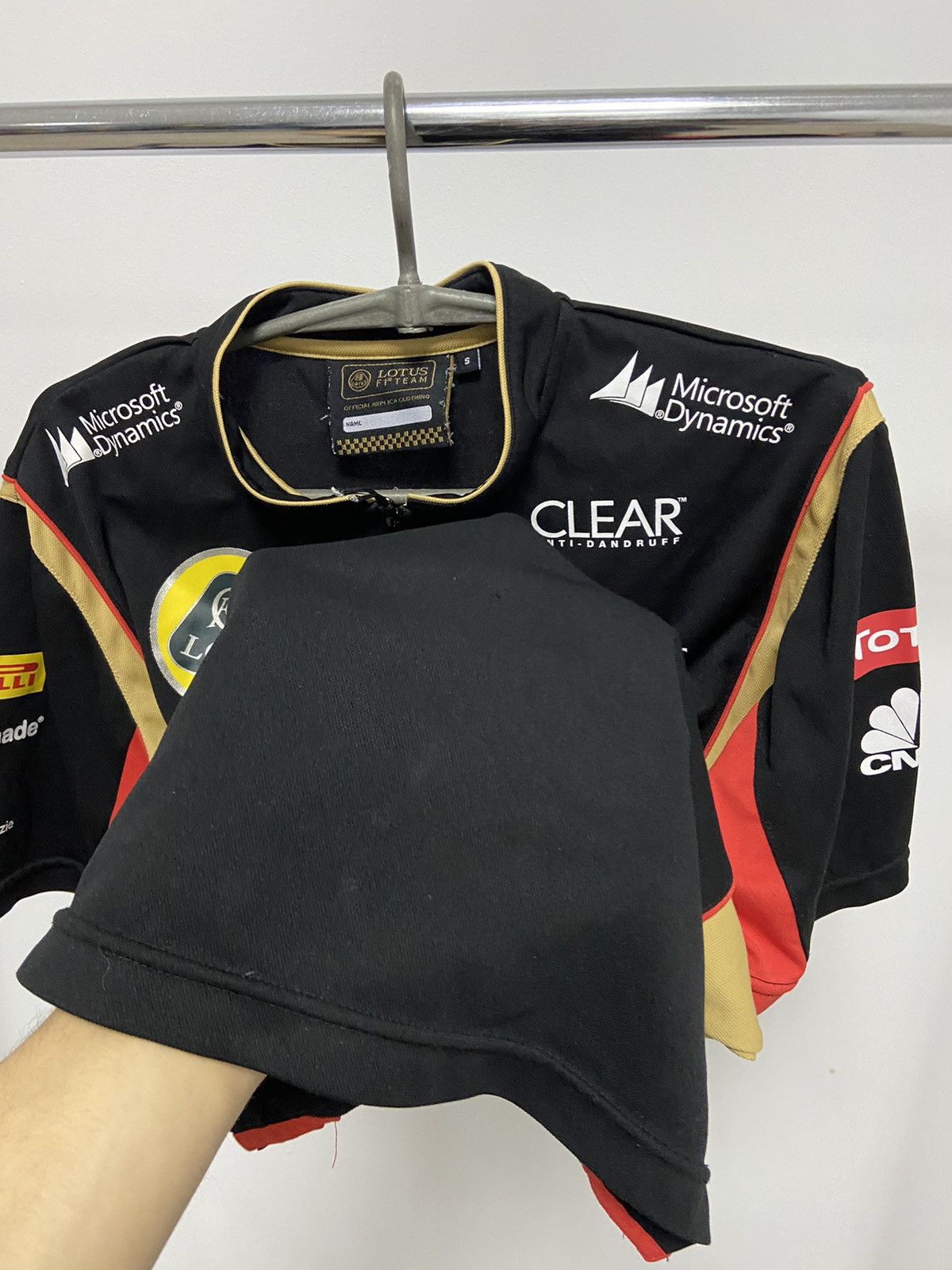 Vintage Lotus Vintage Racing T Shirt 1/3 Big Logo F1 Team Renault Size US S / EU 44-46 / 1 - 7 Thumbnail