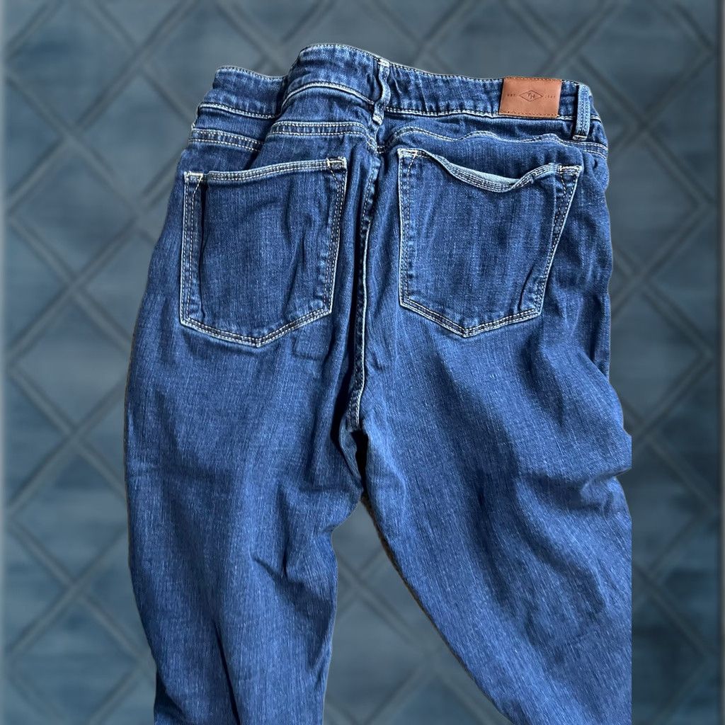 Tommy Hilfiger Tommy Hilfiger Women's Blue Tribeca Stretch Skinny Jeans Pants Size 4 Size 27" / US 4 / IT 40 - 1 Thumbnail