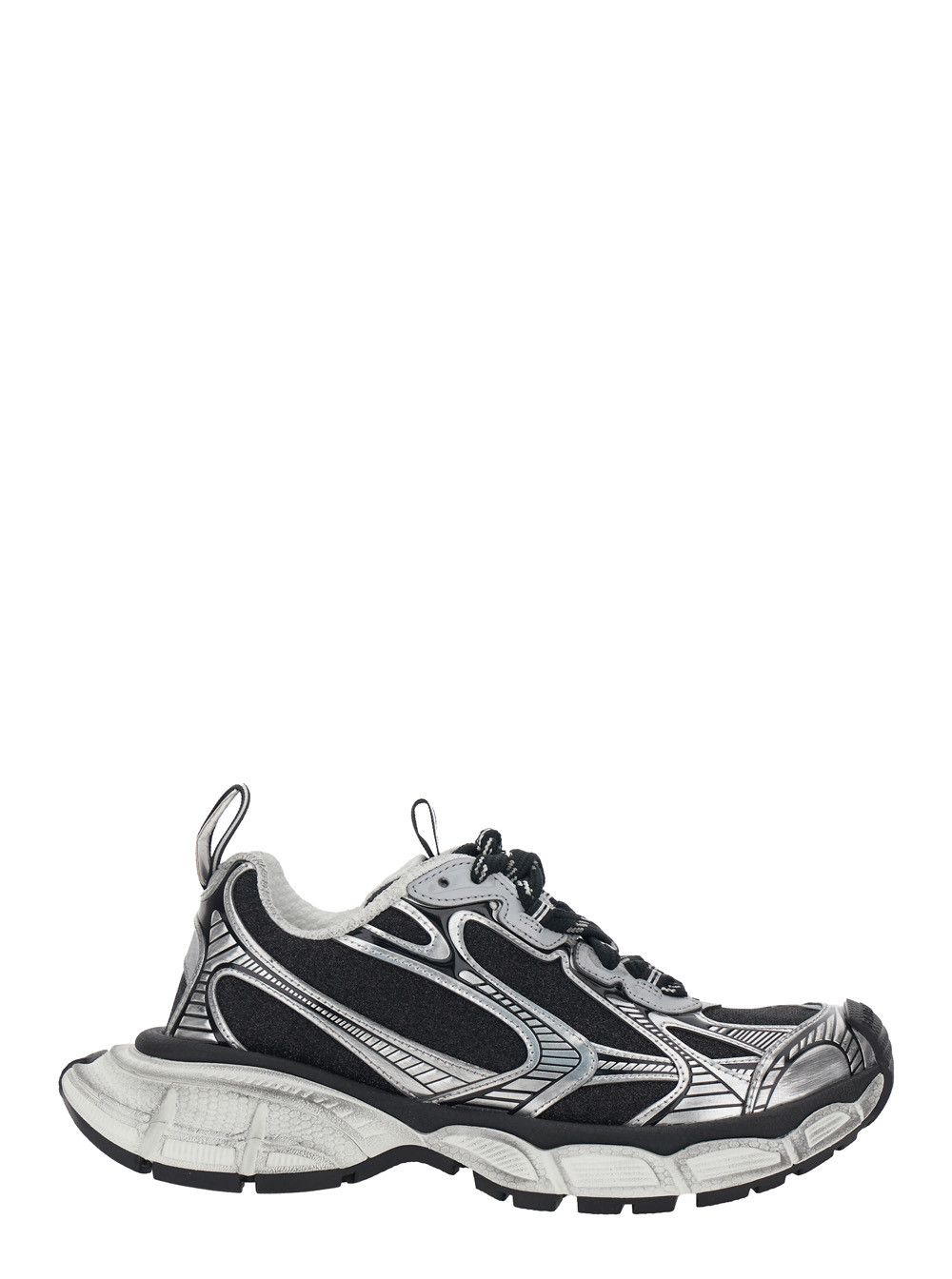 Balenciaga Sneakers '3XL' with Logo on the Toe in Metallic Tech Fabric Mix for Women Size US 7 / IT 37 - 1 Thumbnail