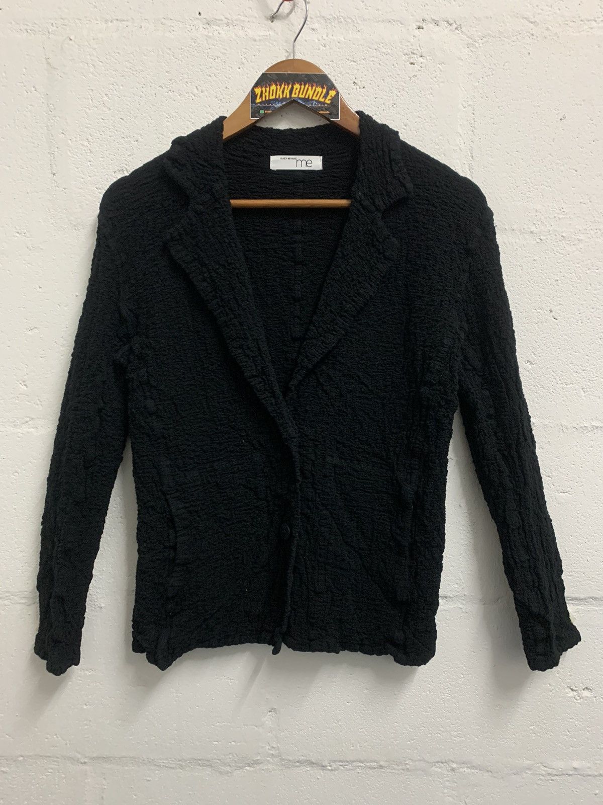 Issey Miyake Issey Miyaki me Cardigan Jacket Basic Cauliflower Size S / US 4 / IT 40 - 1 Thumbnail