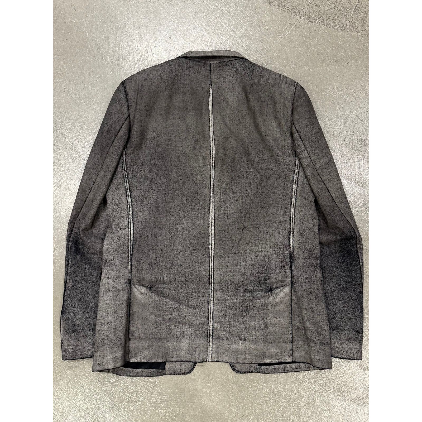 Maison Margiela A/W2008 Maison Margiela painted cracked blazer Size XL / US 12-14 / IT 48-50 - 4 Thumbnail