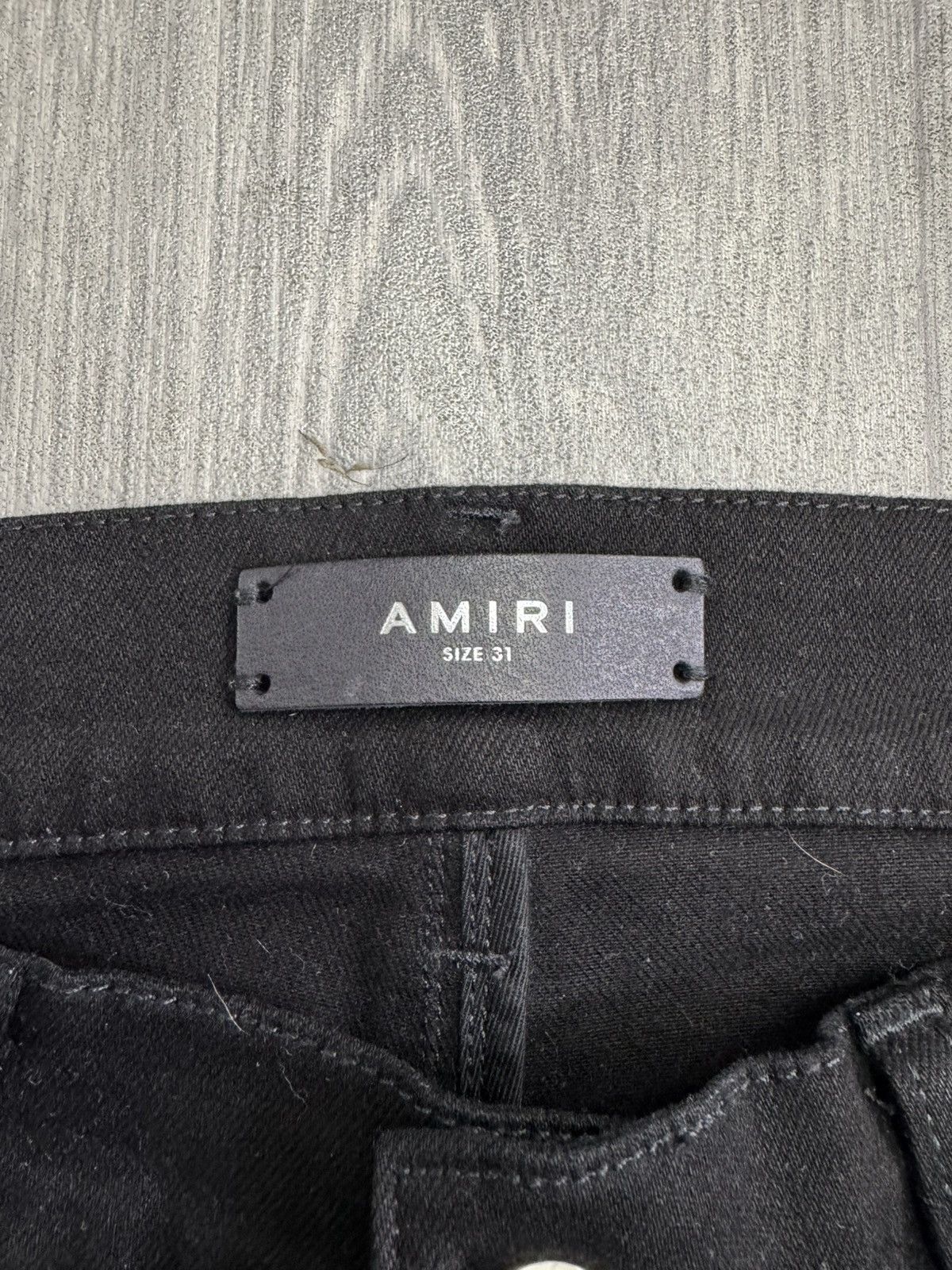 Amiri Amiri Black Bandana Thrasher Jeans Size US 31 - 6 Thumbnail