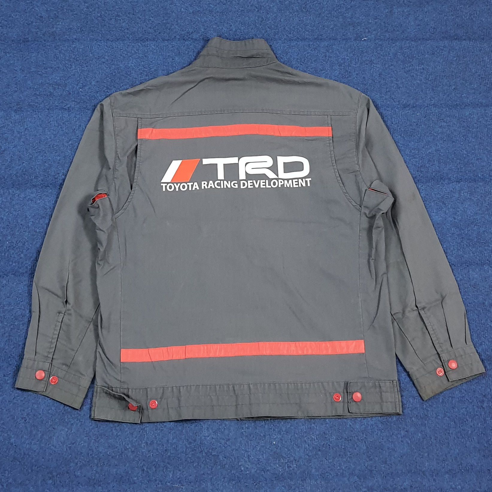 Japanese Brand Vintage TRD Toyota Motors Racing Custom Logo Jacket C296N26 Size US S / EU 44-46 / 1 - 1 Thumbnail