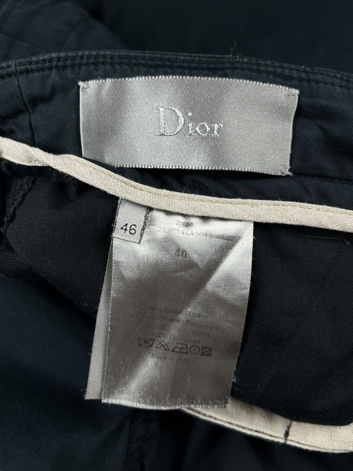 Dior Dior Homme Snap Pocket Adjustable Cargo Pants Size US 30 / EU 46 - 7 Thumbnail