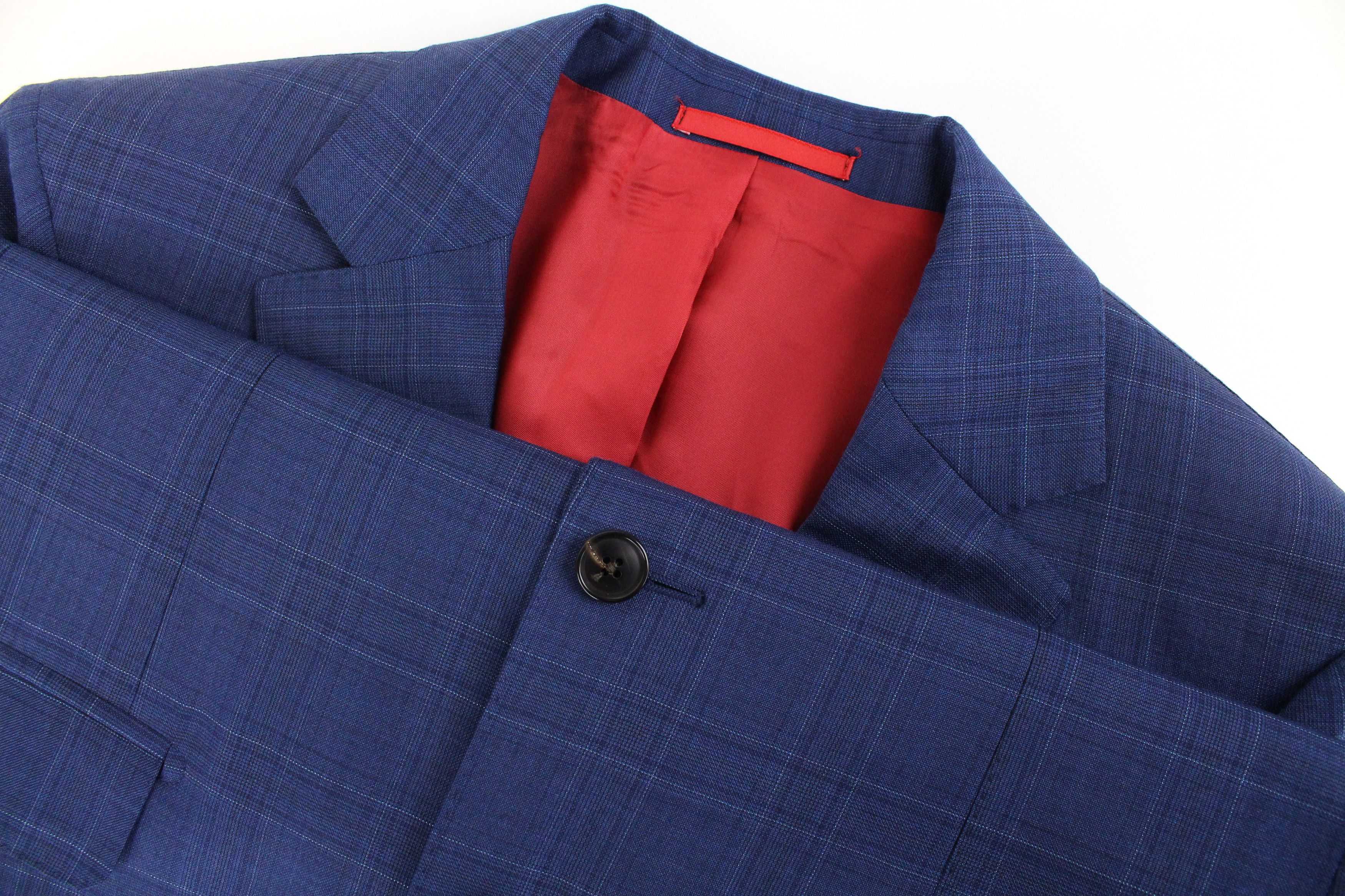 Suitsupply SIENNA UK40R Wool Super130 Checked Blazer 56174 Size 40R - 3 Thumbnail