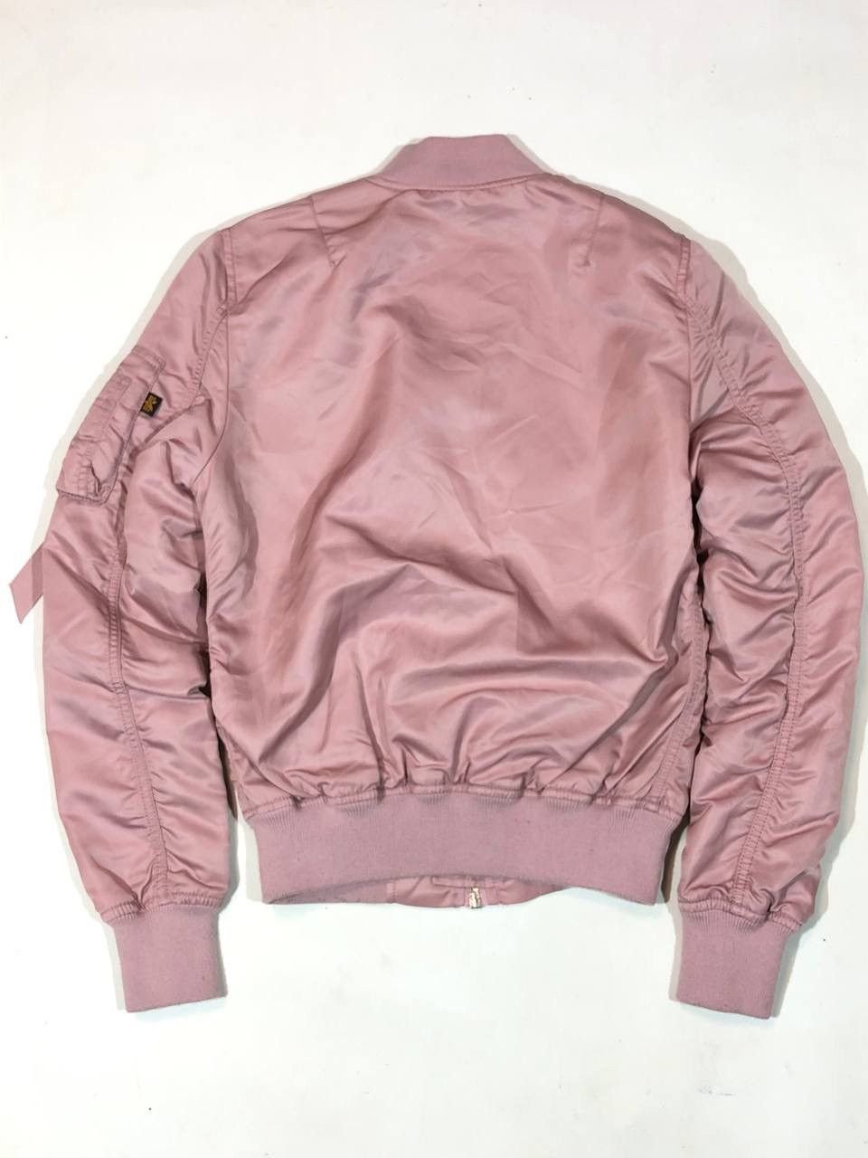 Alpha Industries Alpha Industries Woomens Bomber Jacket Pink Size S / US 4 / IT 40 - 9 Thumbnail