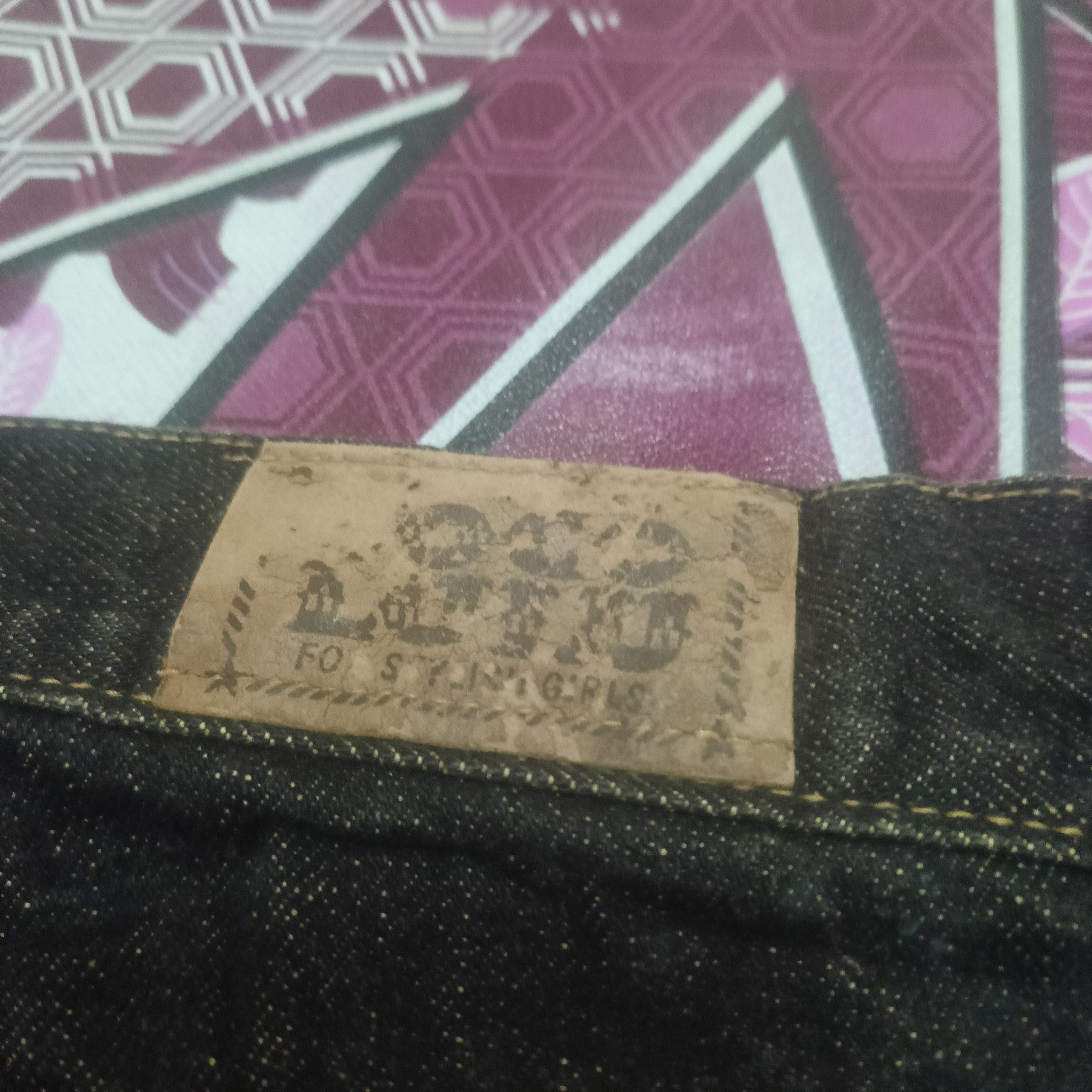 Japanese Brand Japanese CO&LU flared Black Jeans Size US 31 - 18 Thumbnail