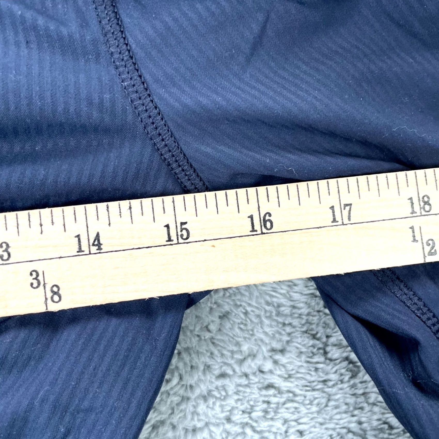 Lululemon Lululemon Hoodie Womens 2 Blue Striped Define Thumbhole Sleeve Full Zip Yoga Shirt Size XS / US 0-2 / IT 36-38 - 8 Thumbnail