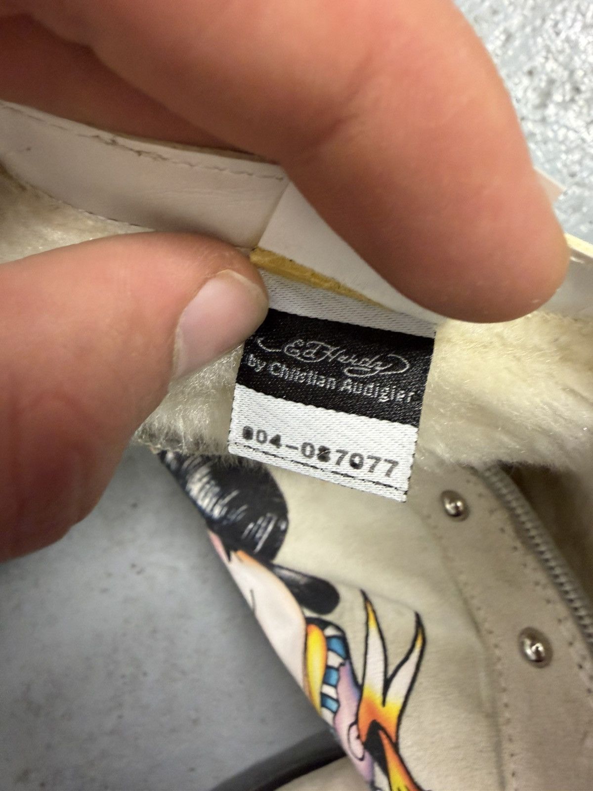 Ed Hardy Ed Hardy Geesha Metal Rivets Fur Insulated Sneakers Size US 9 / IT 39 - 16 Thumbnail