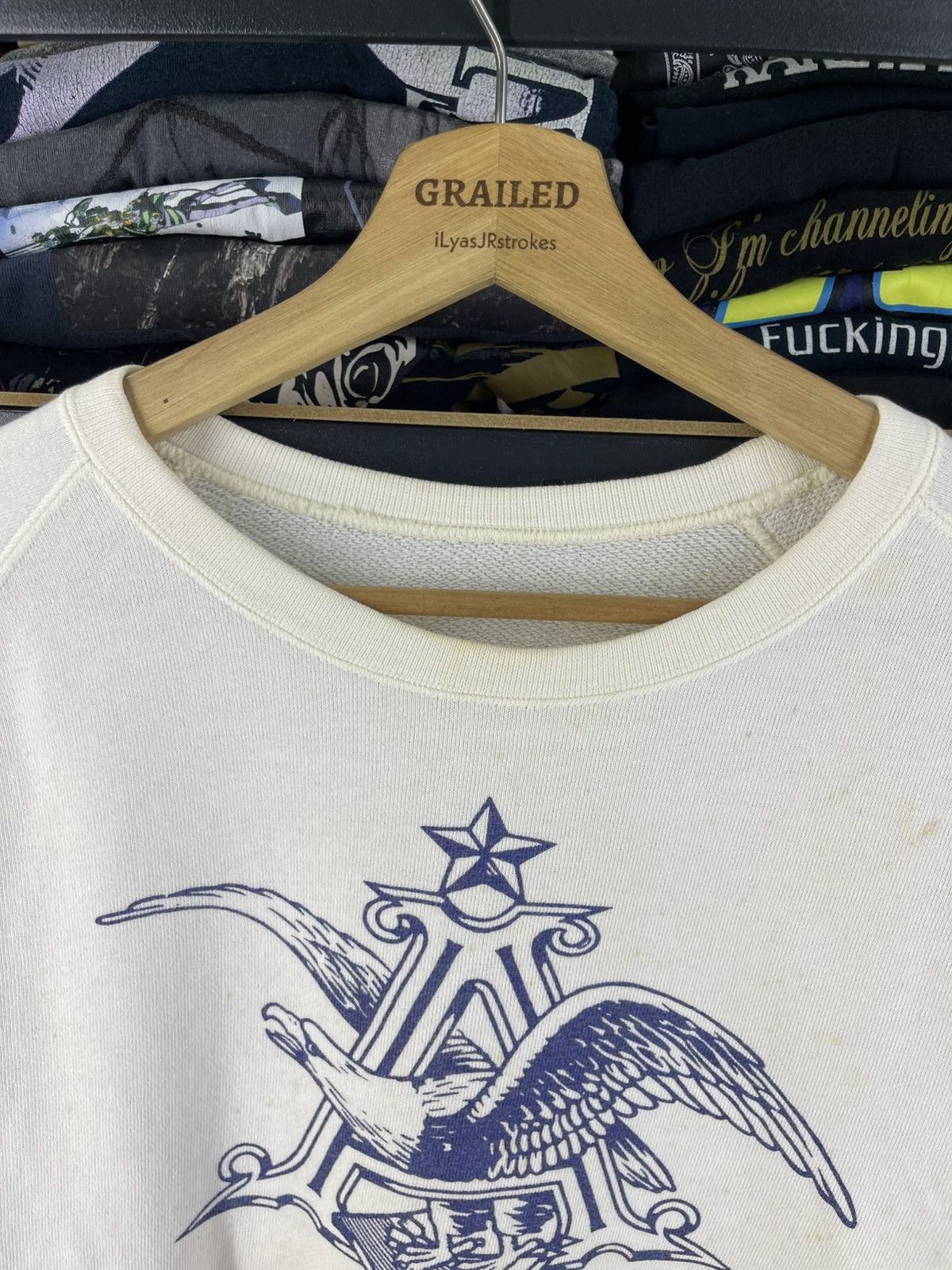 Budweiser Vintage 90's Budweiser King Of Beers Honey Buds Sweatshirt Size US M / EU 48-50 / 2 - 15 Thumbnail