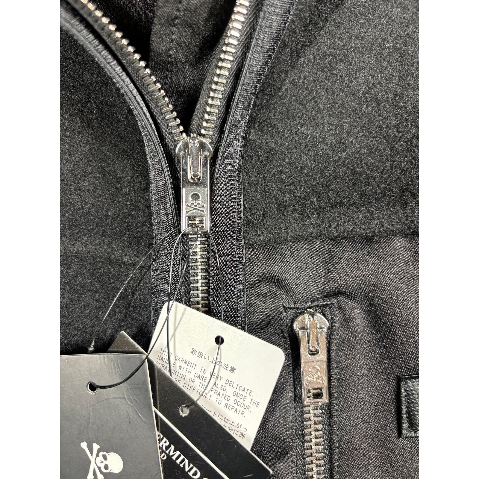 Mastermind Japan Mastermind Cashmere Fleece Black Blouson Size Large Size US L / EU 52-54 / 3 - 5 Thumbnail
