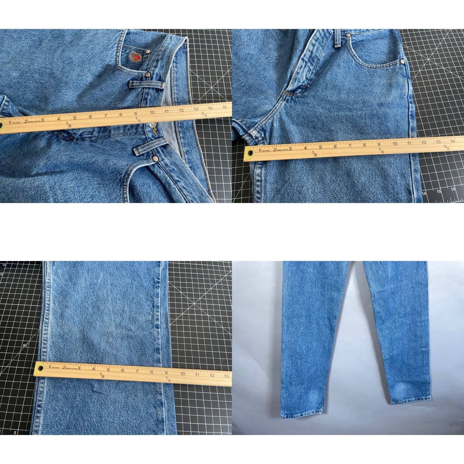 Wrangler Wrangler 20X Slim Fit Bootcut Jeans Men’s 28 x 34 Blue Denim 90s Cowboy Size US 28 / EU 44 - 8 Thumbnail
