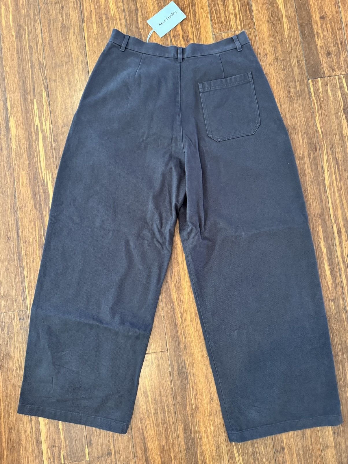 Acne Studios Acne Stone Black Jean Trousers Size US 34 / EU 50 - 2 Thumbnail