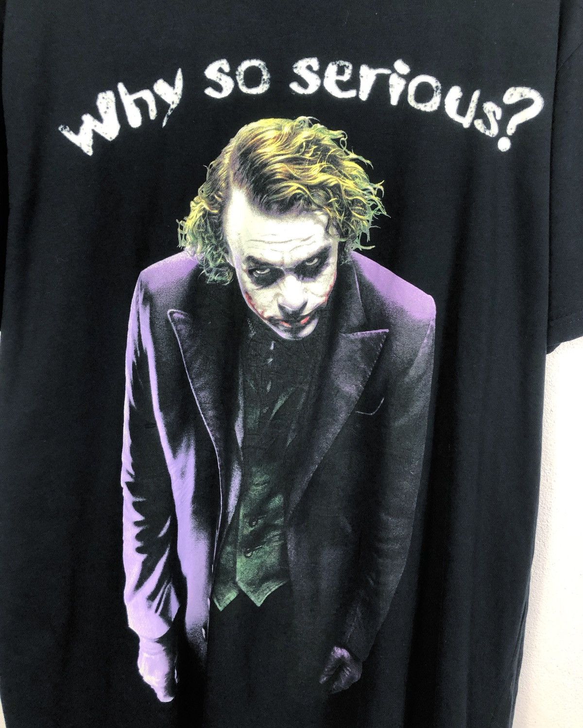 DC Comics Rare Y2K The Joker The Dark Knight Batman Movie Tee Size US L / EU 52-54 / 3 - 3 Thumbnail