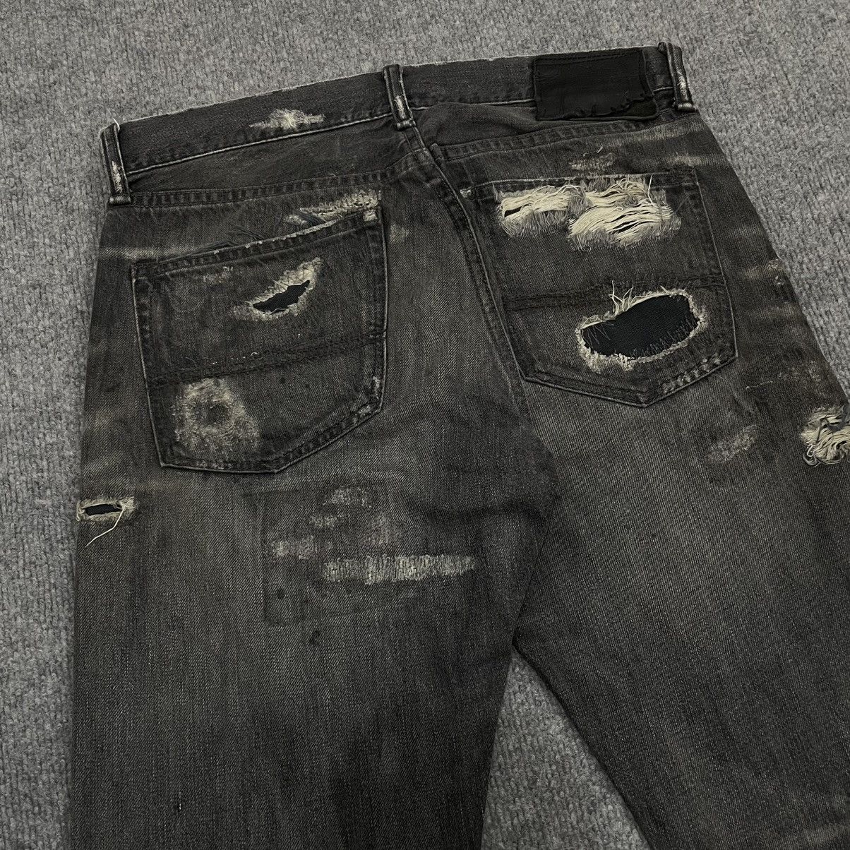 Denim&Supply Ralph Laurent Patcwork Denim Pants Avant Garde