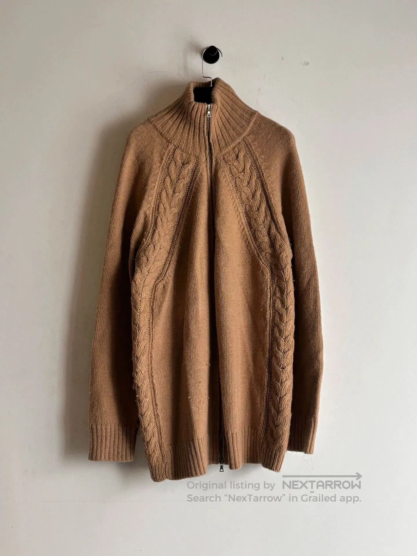 Dries Van Noten Beige Zip. Size US L / EU 52-54 / 3 - 1 Thumbnail
