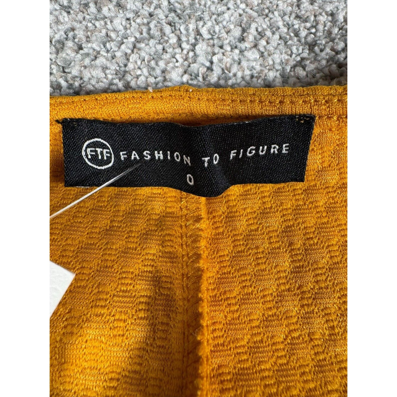 Other Fashion To Figure FTF Dress US 12 Mod Puff Sleeves Tailored Size XL / US 12-14 / IT 48-50 - 4 Thumbnail