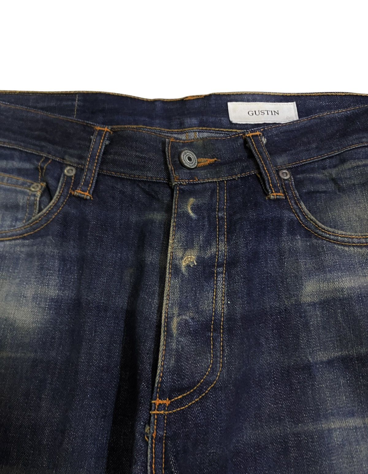 Gustin Rare Design Vintage Brans Gustin Selvedge Jeans 2000s Size US 36 / EU 52 - 4 Thumbnail