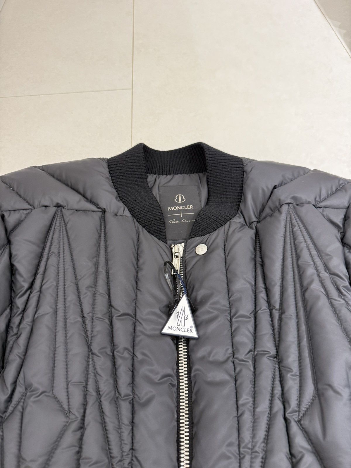 Moncler × Rick Owens Moncler x Rick Owens Geocamo Flight Down Bomber Jacket 25SS Size US L / EU 52-54 / 3 - 2 Thumbnail