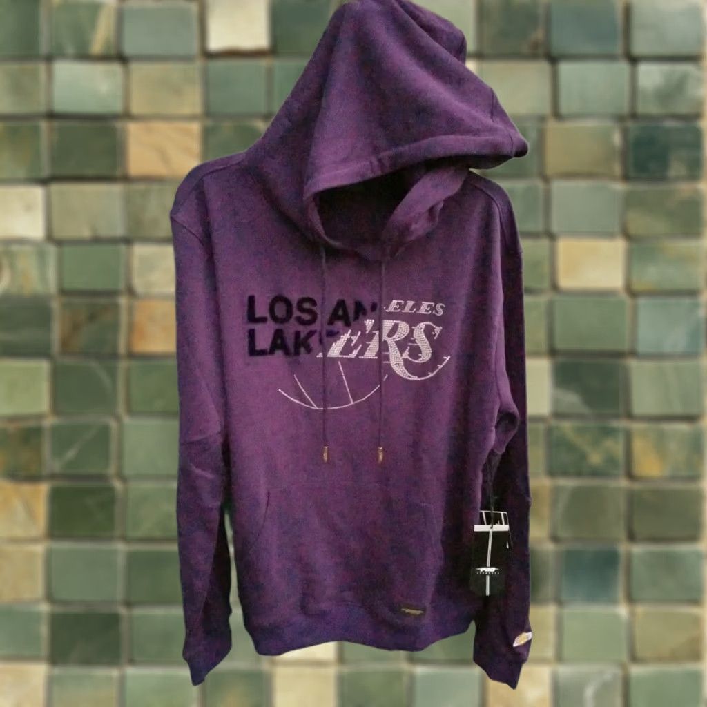 Pro Standard Pro Standard Hoodie Los Angeles Lakers Nba Logo Sweatshirts And Hoodies Men Black 100% Cotton Long Sleeve L Size US L / EU 52-54 / 3 - 1 Thumbnail