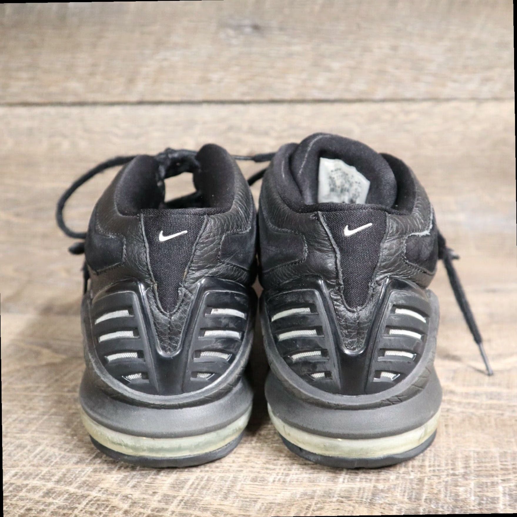 Nike Nike Air Force 1 "OPERATE MAX" Black Leather Basketball Shoes Size 11.5 Mens Retro Size US 12 / EU 45 - 6 Thumbnail